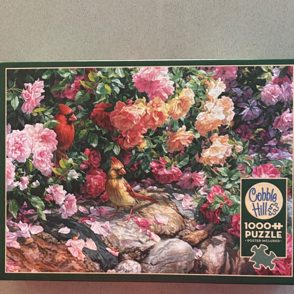 Cobble Hill The Garden Wall 1000-Piece Puzzle